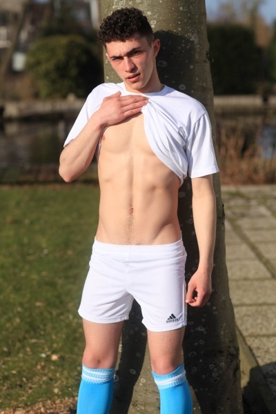rafito twink showing his body