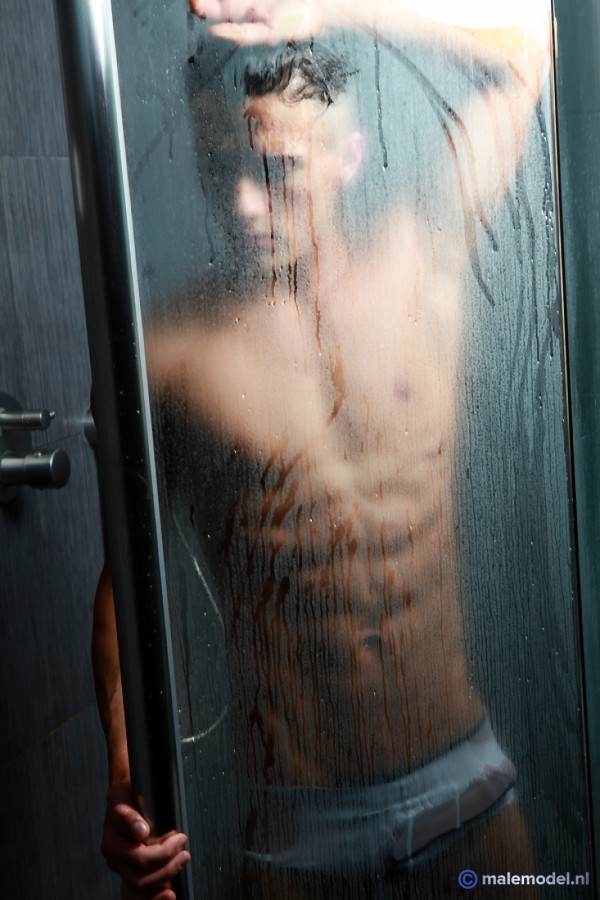 George getting hot and wet #1
