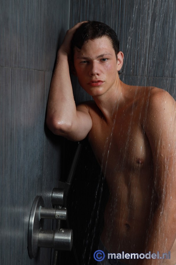 Lukas very hot shower shoot! #2